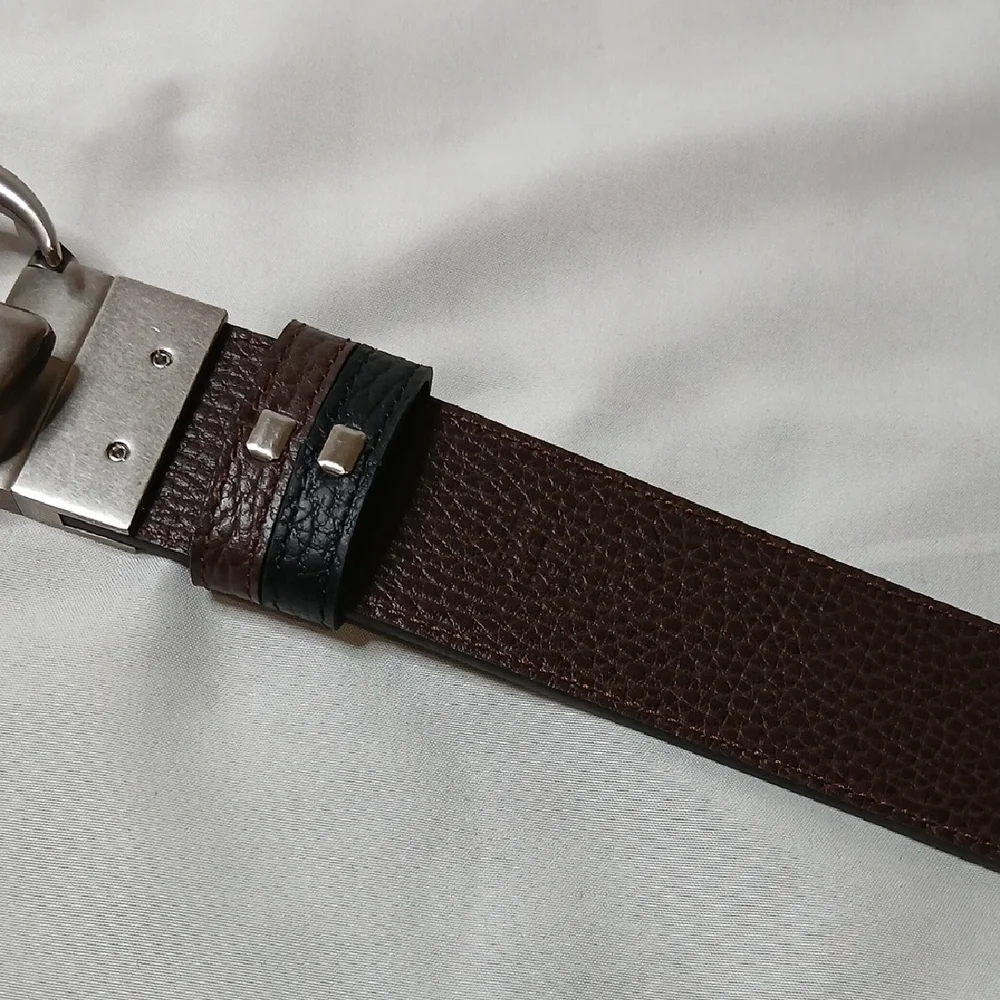 Gucci GG Maramont Reverseible Black/Brown Belt - Picture 4 of 5